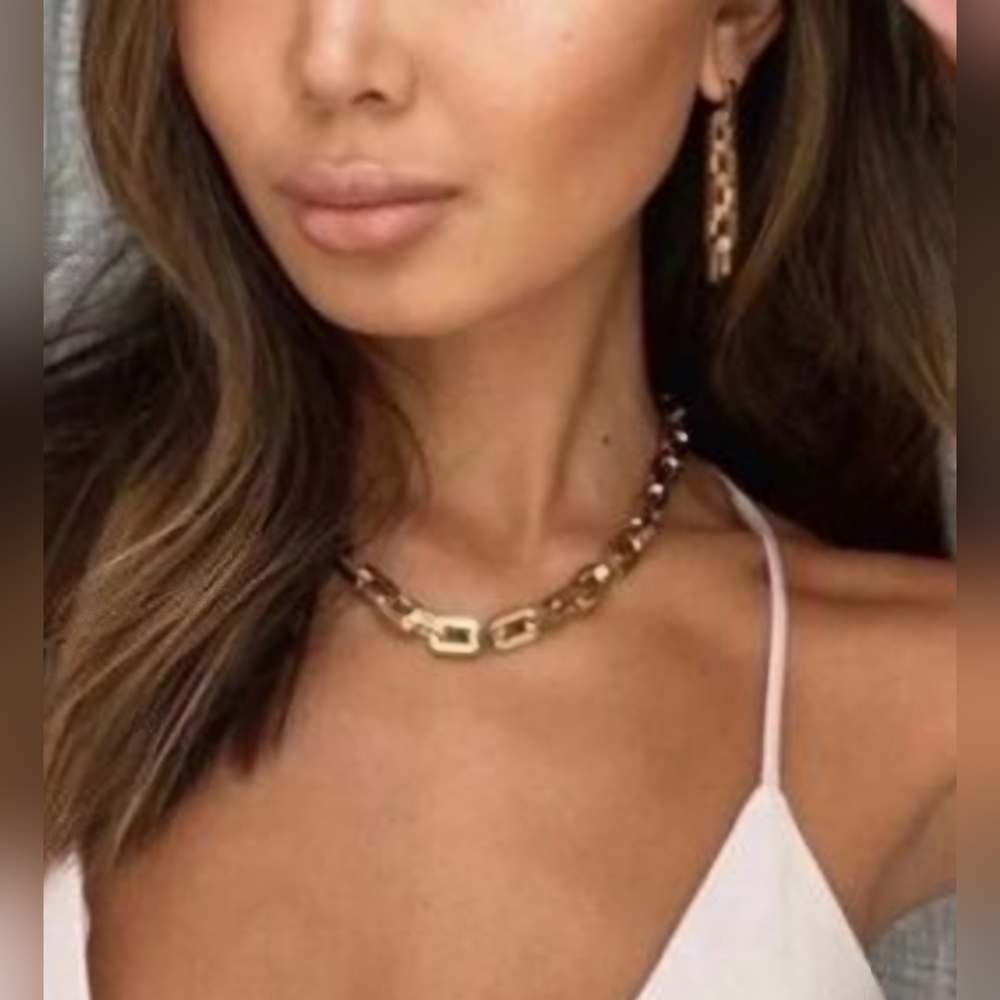 EDDIE BORGO Supra Chain Link Earrings NWT SALE 🤑 - Picture 9 of 9